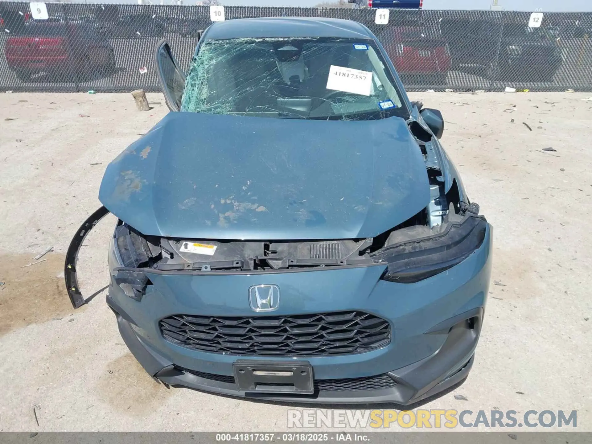 12 fotografías del automóvil dañado 3CZRZ2H39PM726982 HONDA HR-V 2023