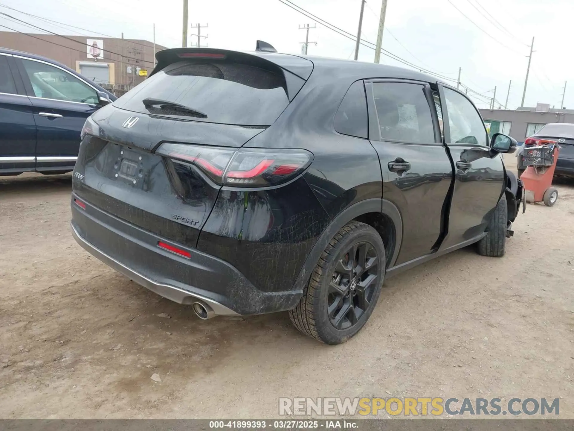 4 fotografías del automóvil dañado 3CZRZ2H50PM729366 HONDA HR-V 2023