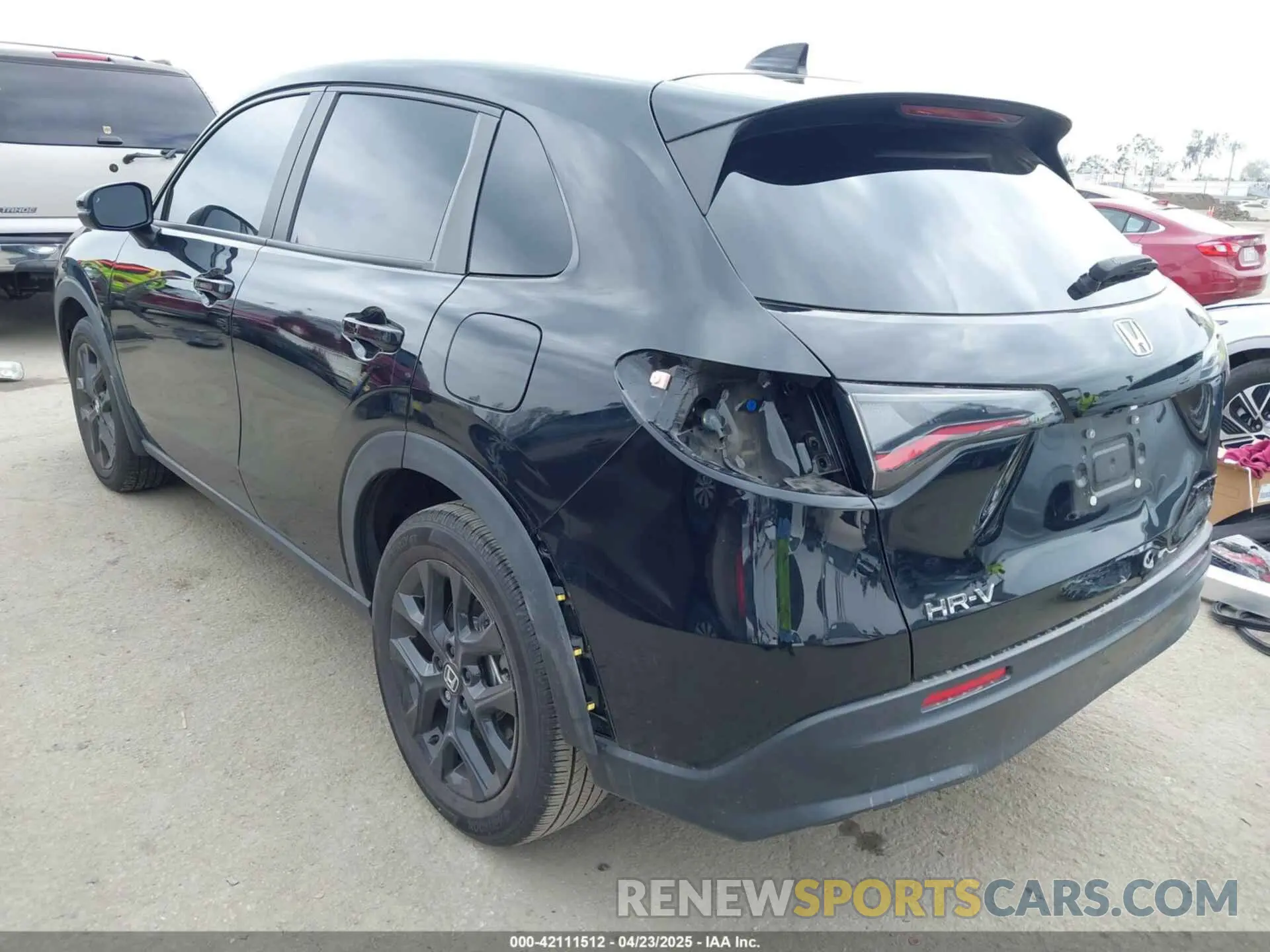 3 fotografías del automóvil dañado 3CZRZ2H52PM701679 HONDA HR-V 2023