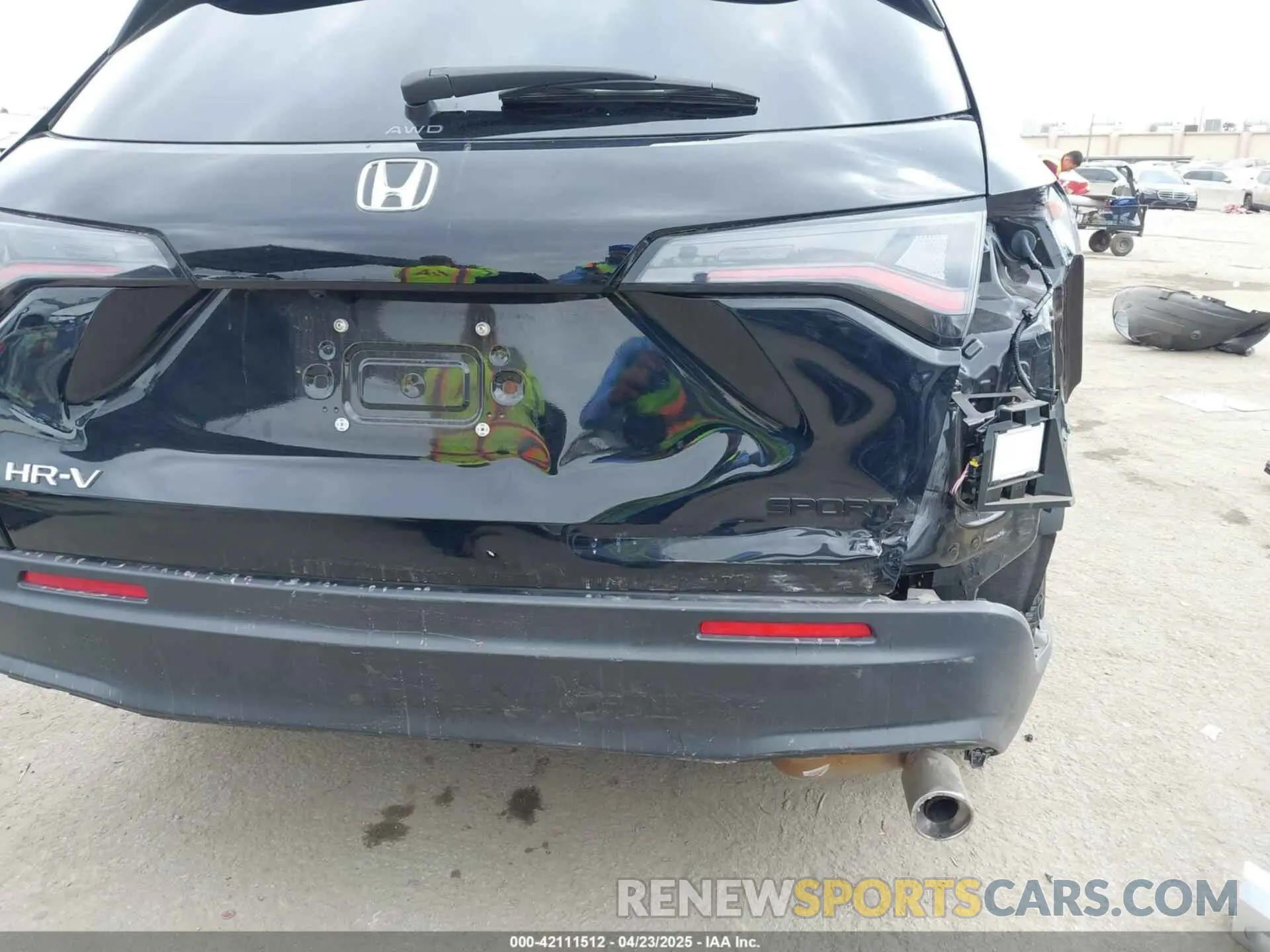 6 fotografías del automóvil dañado 3CZRZ2H52PM701679 HONDA HR-V 2023