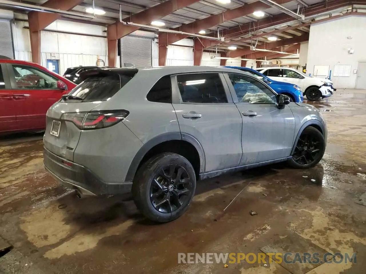 3 fotografías del automóvil dañado 3CZRZ2H52PM724797 HONDA HR-V 2023