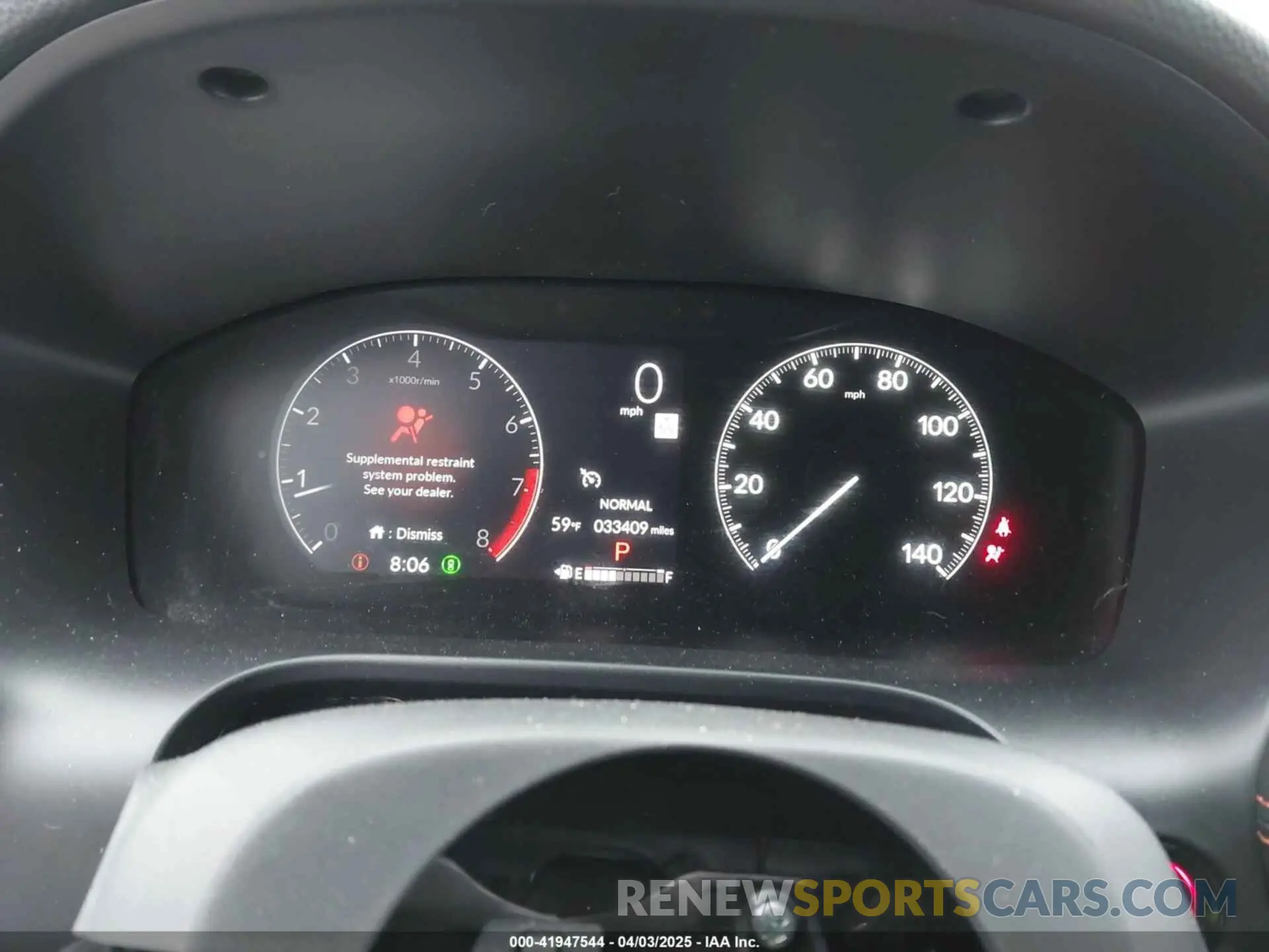 7 fotografías del automóvil dañado 3CZRZ2H52PM732446 HONDA HR-V 2023