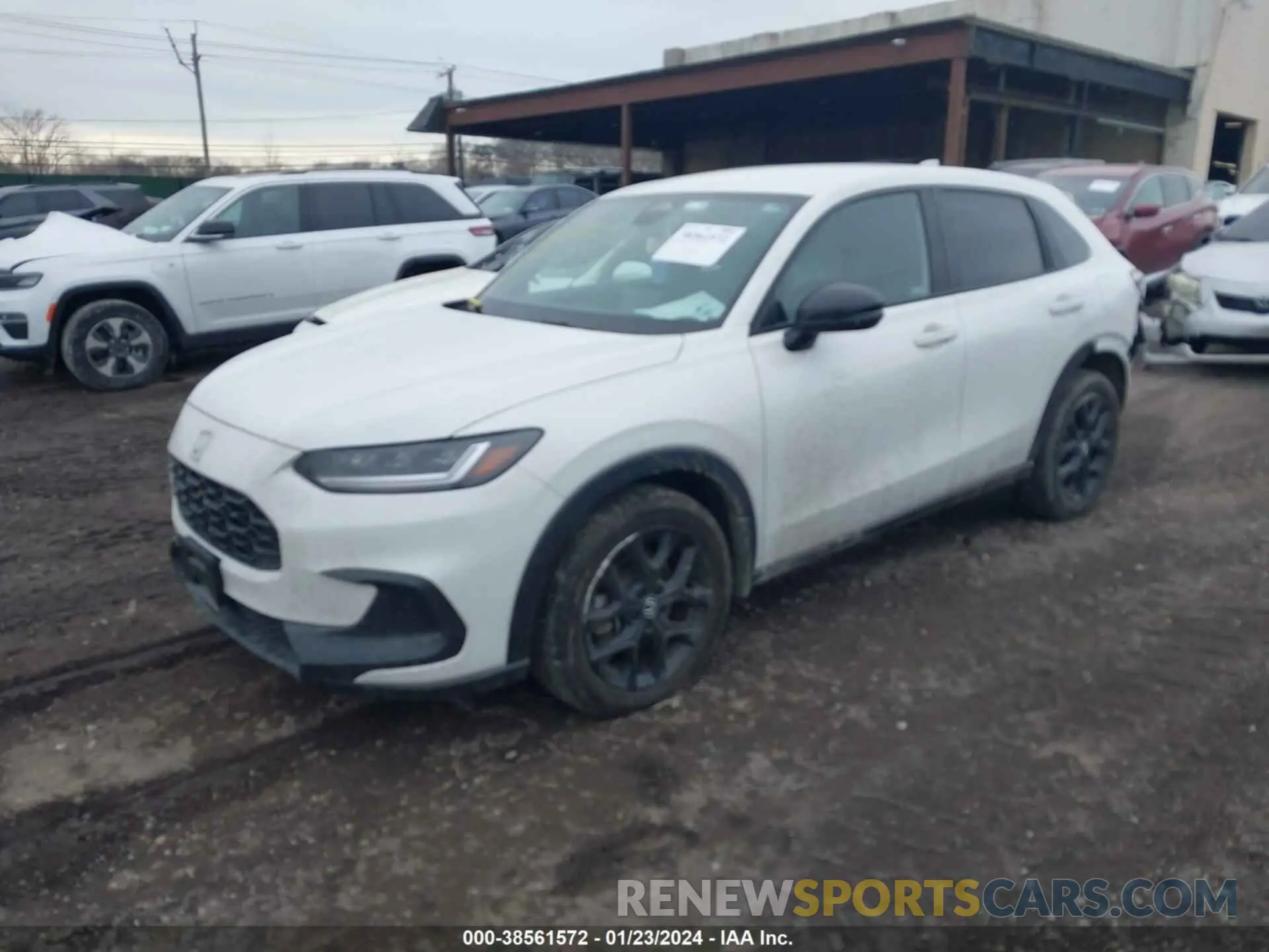 2 fotografías del automóvil dañado 3CZRZ2H53PM711945 HONDA HR-V 2023