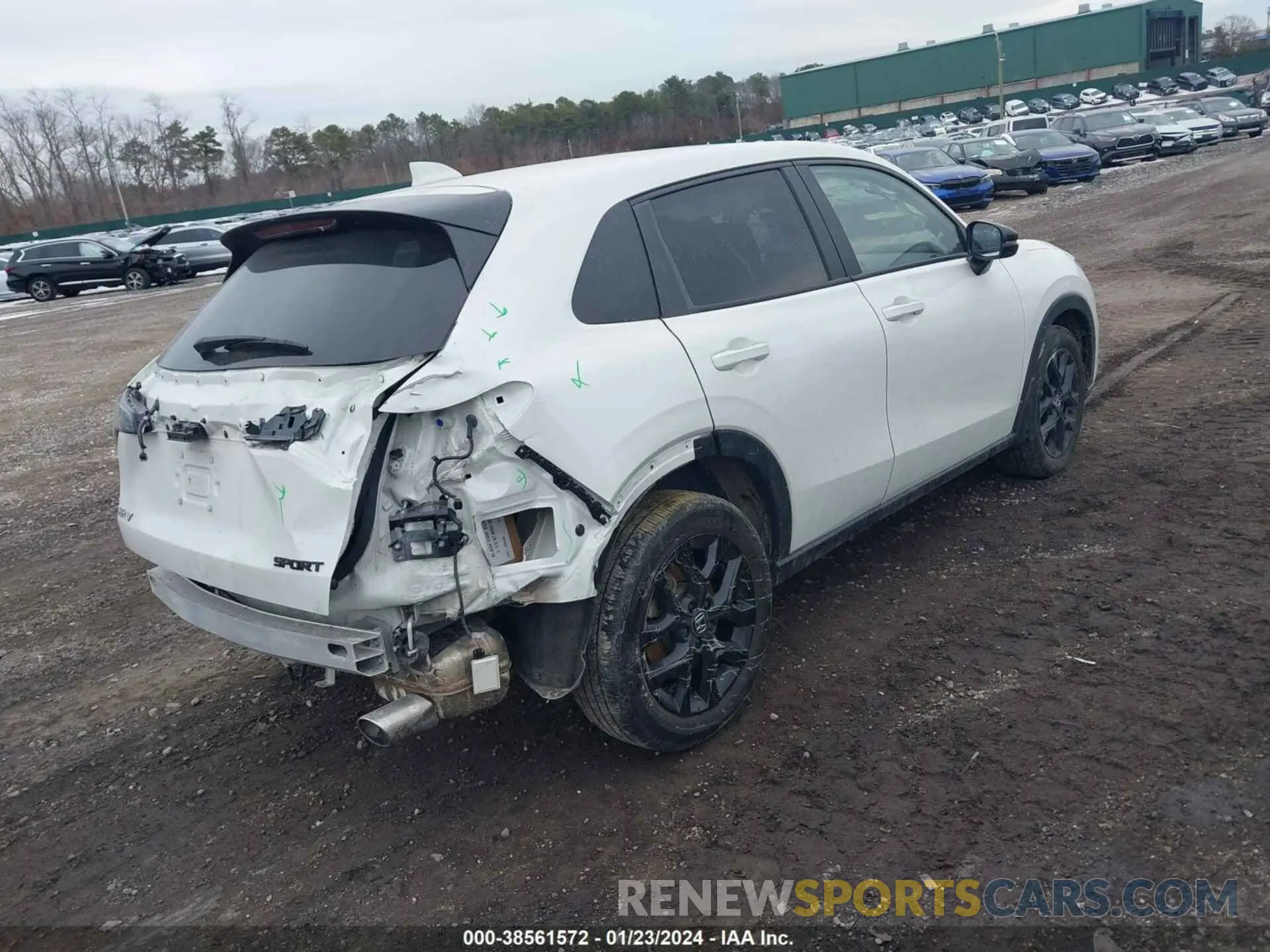 4 fotografías del automóvil dañado 3CZRZ2H53PM711945 HONDA HR-V 2023