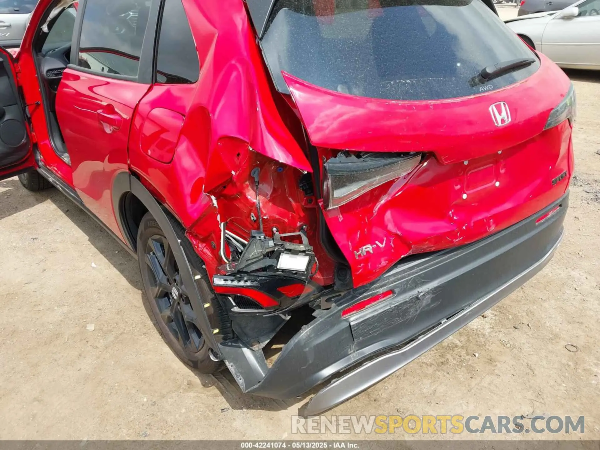 6 fotografías del automóvil dañado 3CZRZ2H56PM713382 HONDA HR-V 2023