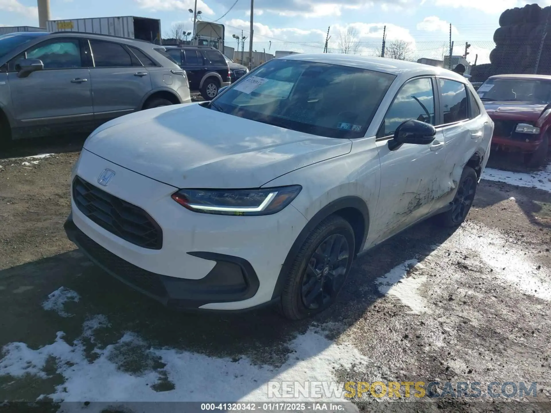 2 fotografías del automóvil dañado 3CZRZ2H56PM714015 HONDA HR-V 2023