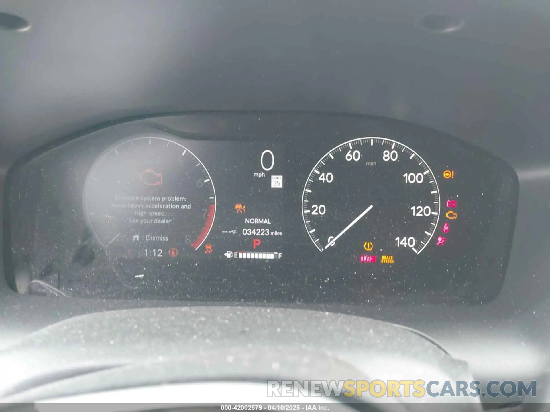 7 fotografías del automóvil dañado 3CZRZ2H57PM723838 HONDA HR-V 2023
