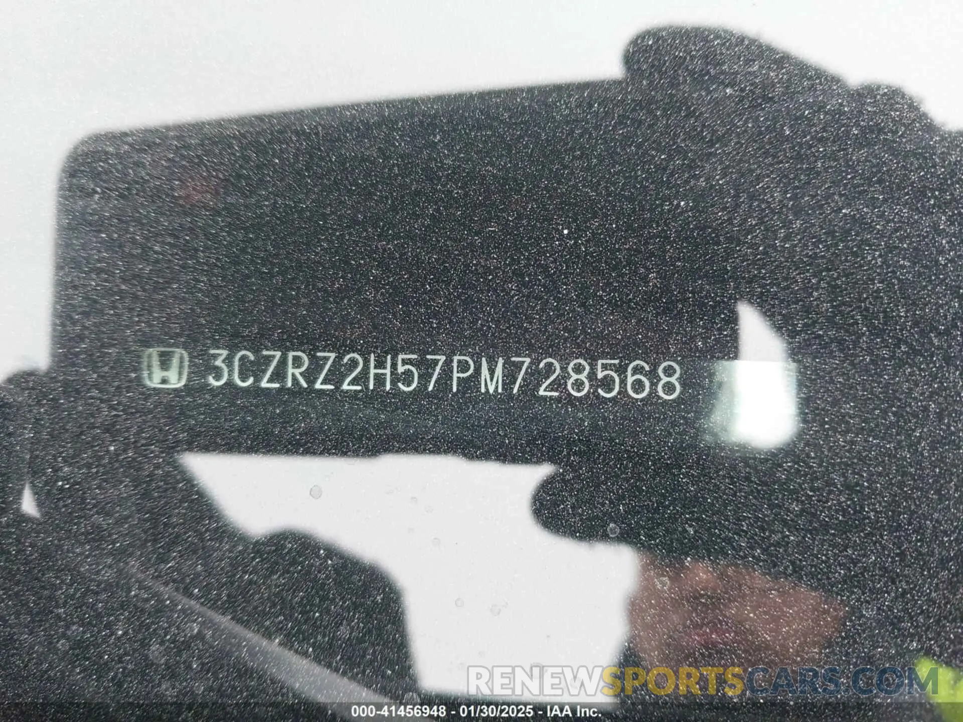 9 fotografías del automóvil dañado 3CZRZ2H57PM728568 HONDA HR-V 2023