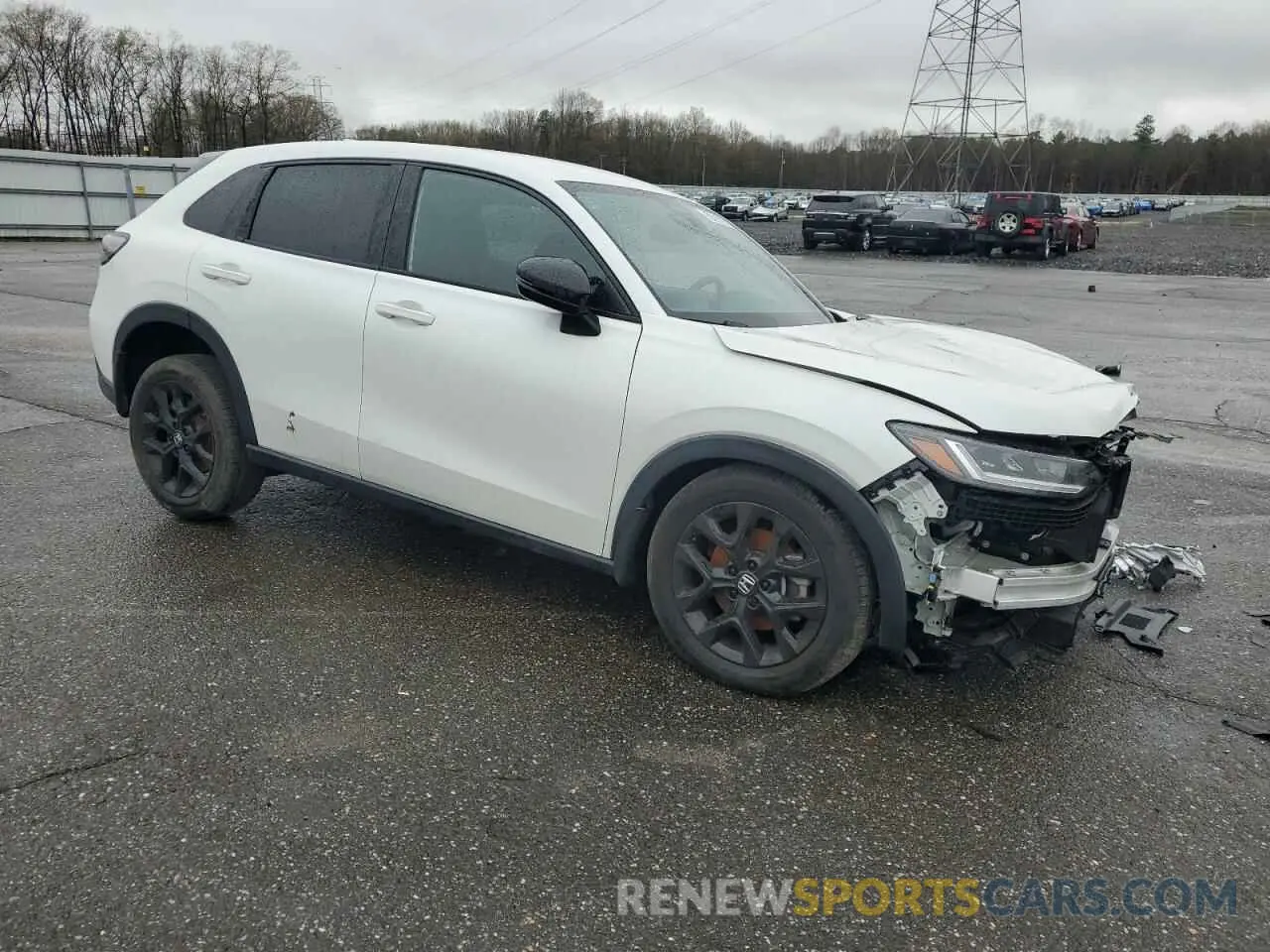 4 fotografías del automóvil dañado 3CZRZ2H5XPM722912 HONDA HR-V 2023