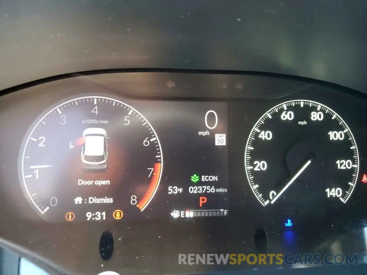 9 fotografías del automóvil dañado 3CZRZ2H5XPM750368 HONDA HR-V 2023