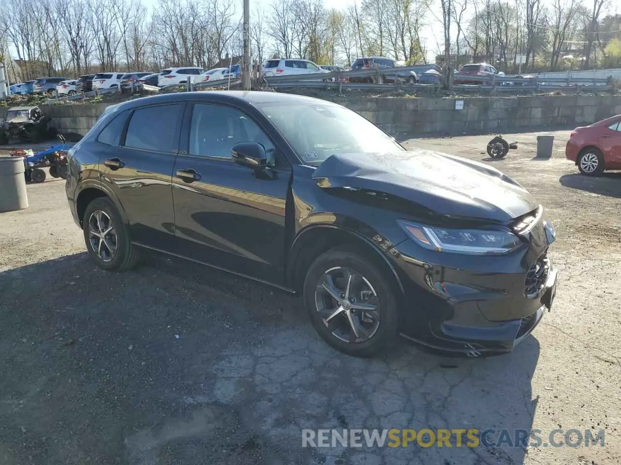 4 fotografías del automóvil dañado 3CZRZ2H77PM702523 HONDA HR-V 2023