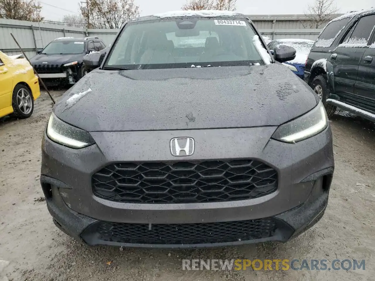 5 fotografías del automóvil dañado 3CZRZ1H32RM716078 HONDA HR-V 2024