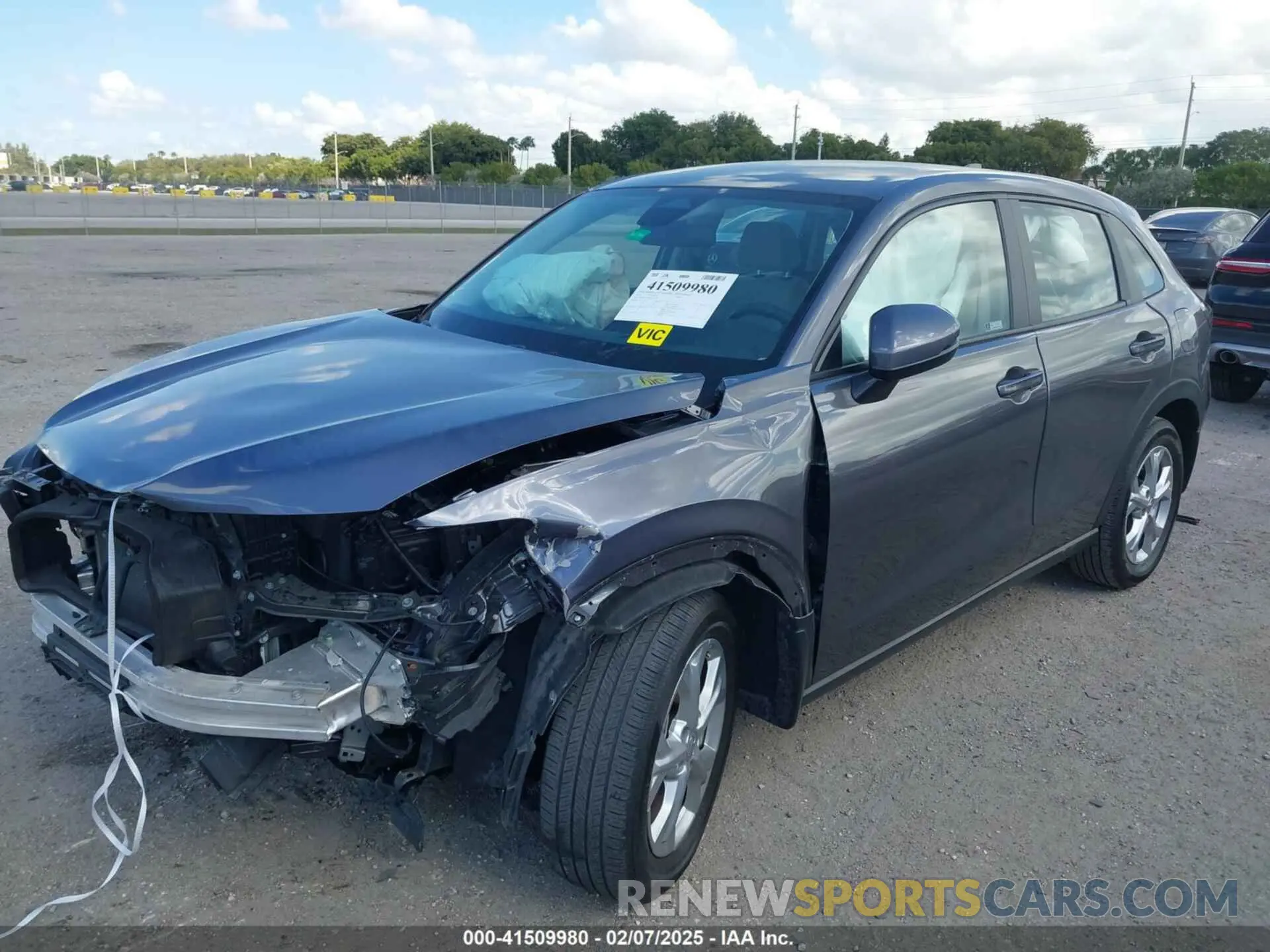 6 fotografías del automóvil dañado 3CZRZ1H33RM705509 HONDA HR-V 2024