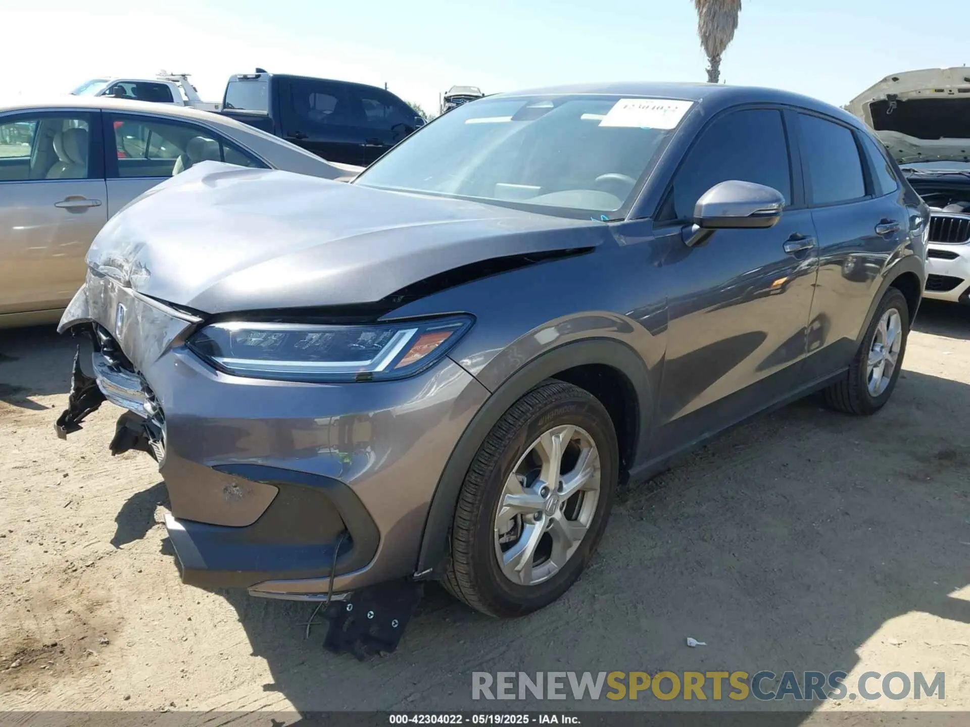 2 fotografías del automóvil dañado 3CZRZ1H36RM716066 HONDA HR-V 2024