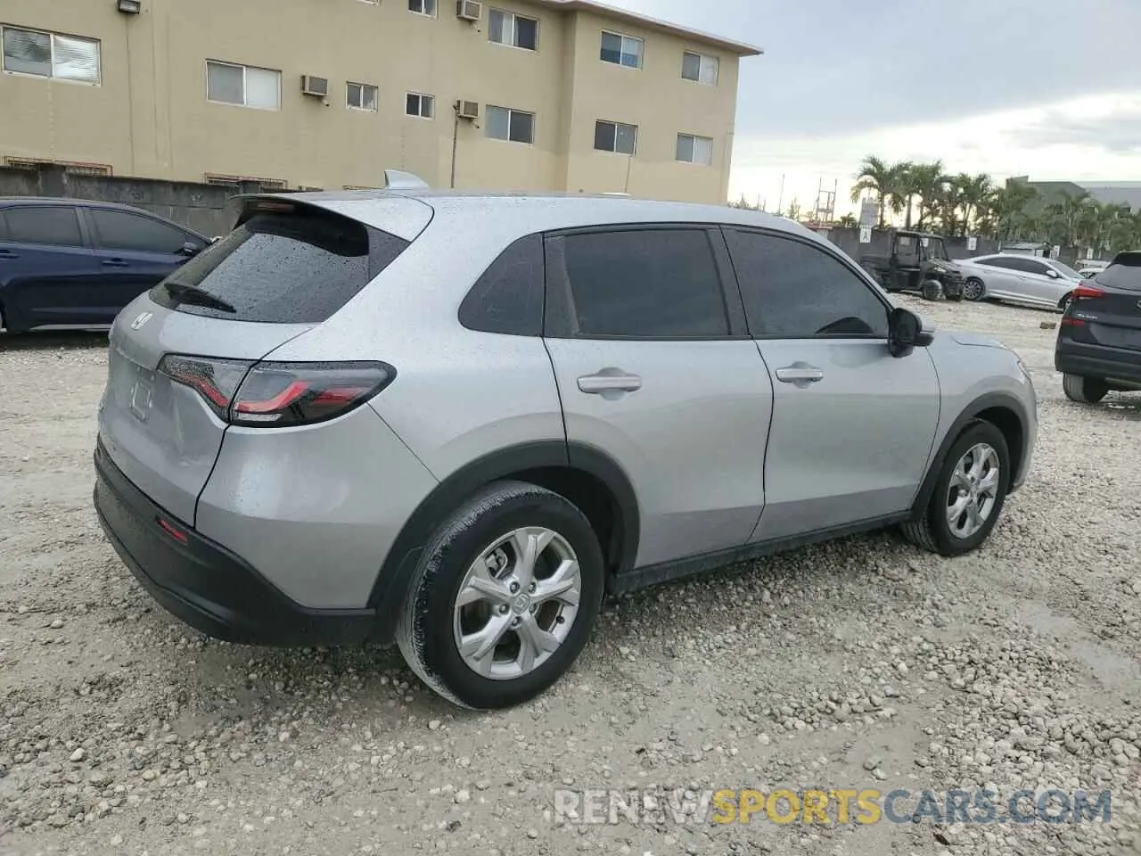 3 fotografías del automóvil dañado 3CZRZ1H37RM723320 HONDA HR-V 2024