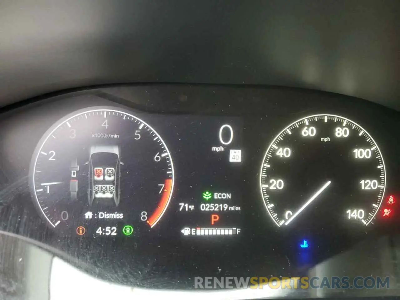 9 fotografías del automóvil dañado 3CZRZ1H37RM723320 HONDA HR-V 2024