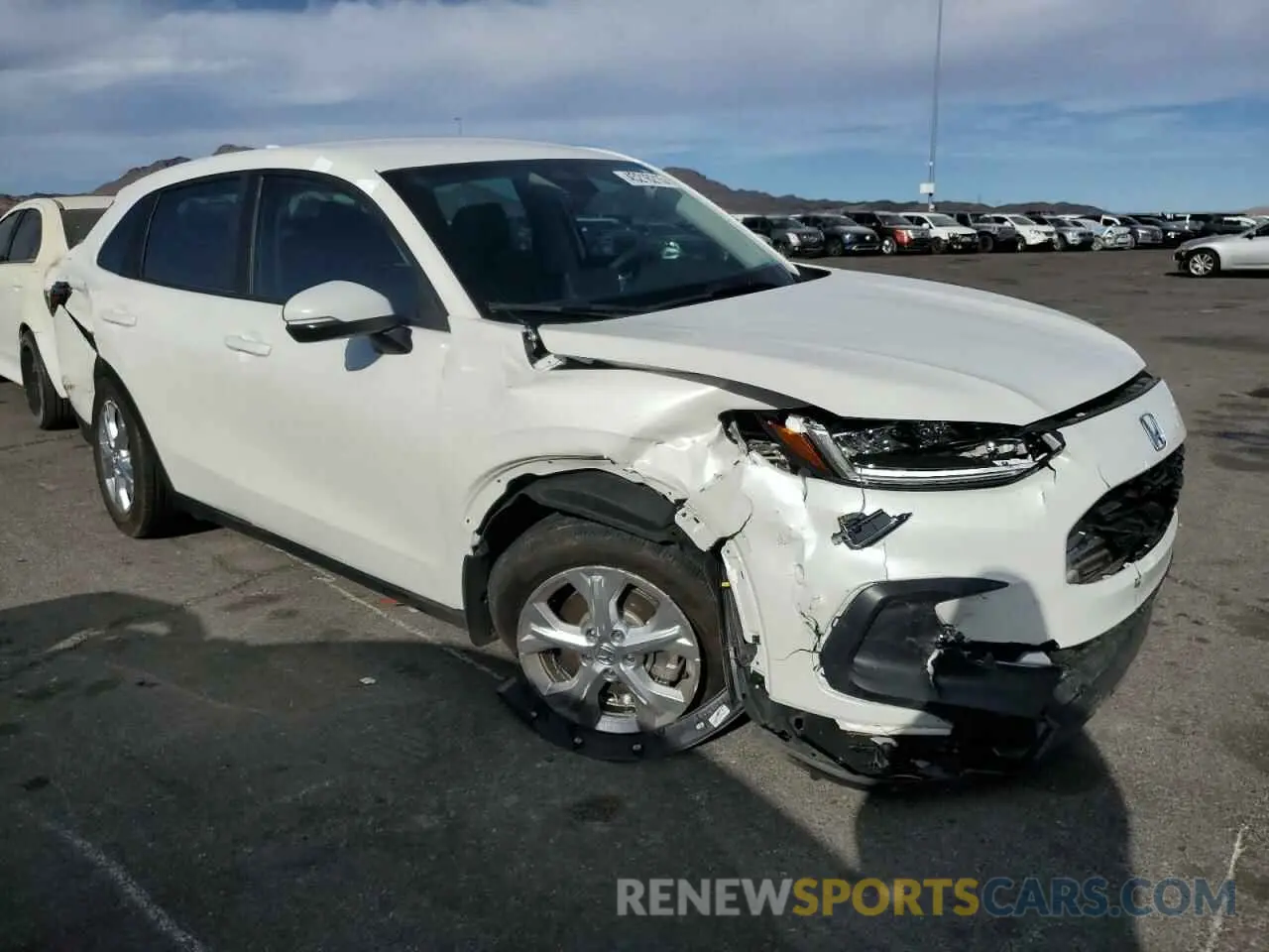4 fotografías del automóvil dañado 3CZRZ1H37RM743776 HONDA HR-V 2024