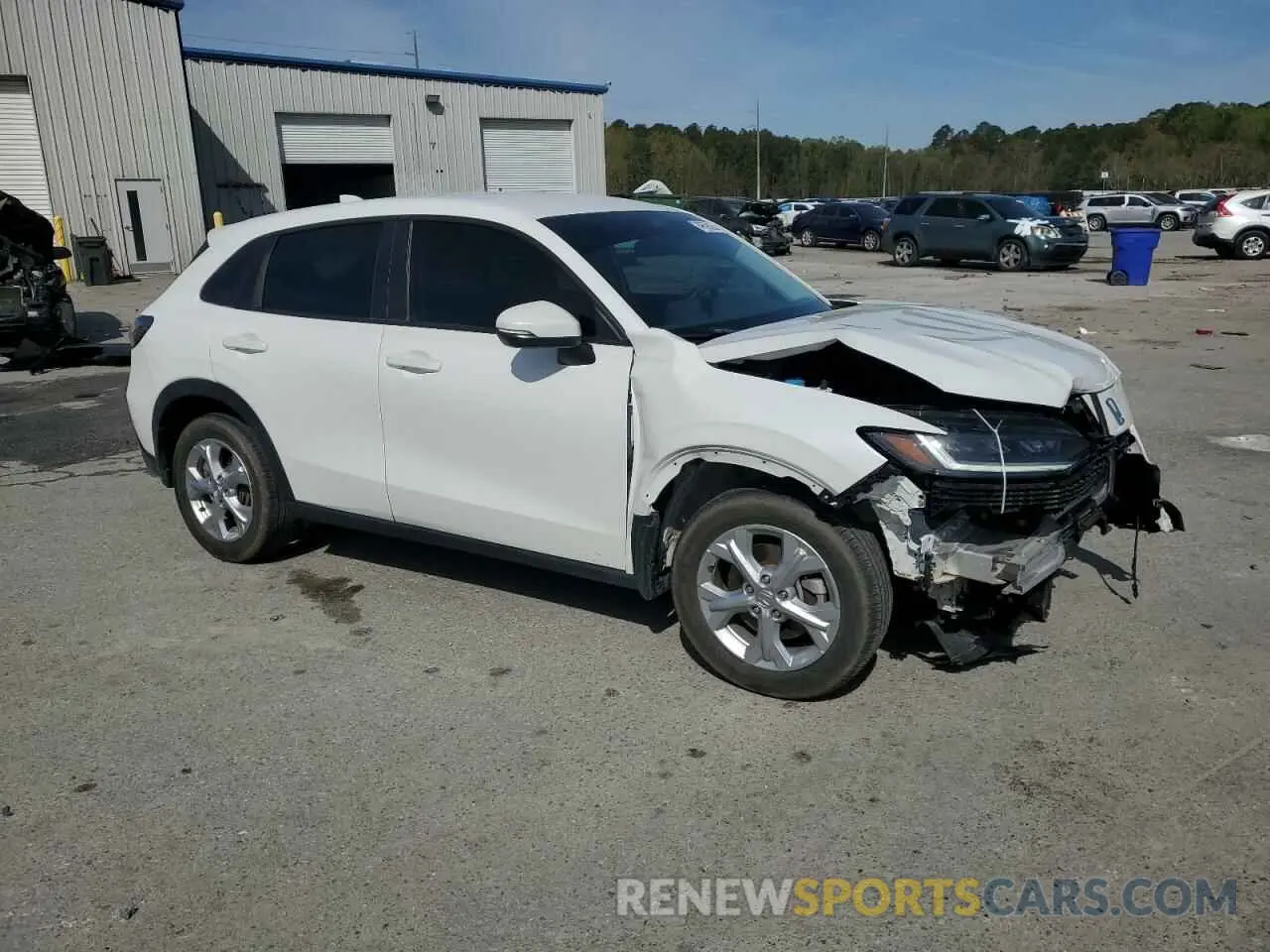 4 fotografías del automóvil dañado 3CZRZ1H38RM703349 HONDA HR-V 2024