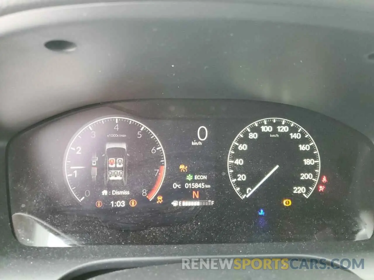 9 fotografías del automóvil dañado 3CZRZ1H39RM100278 HONDA HR-V 2024