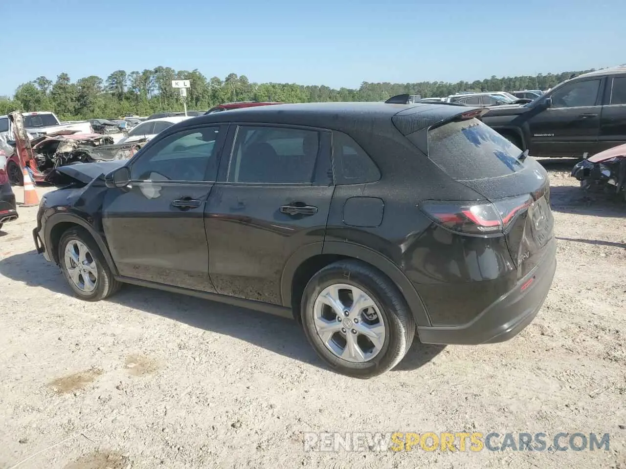 2 fotografías del automóvil dañado 3CZRZ1H39RM735193 HONDA HR-V 2024
