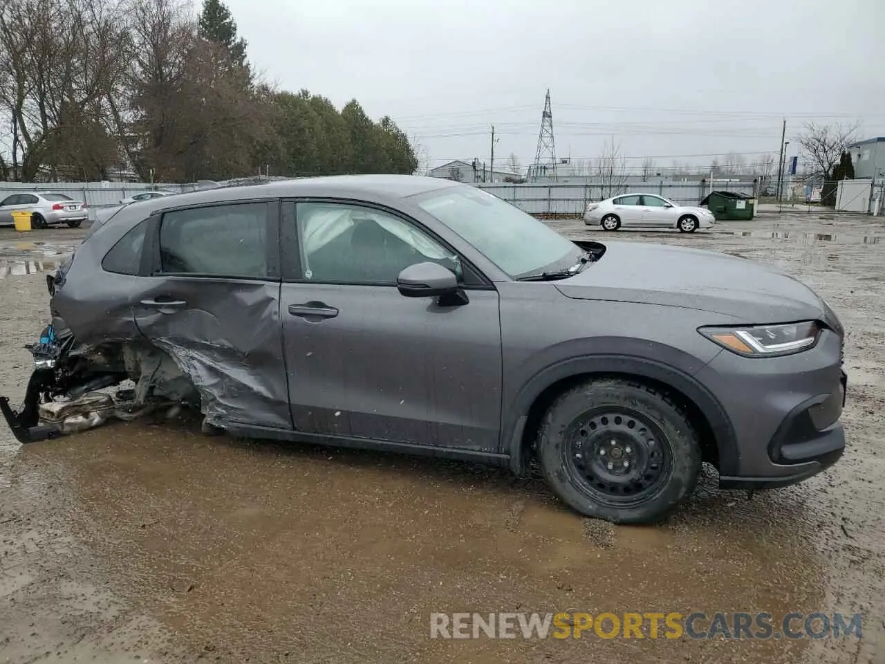 4 fotografías del automóvil dañado 3CZRZ1H3XRM101200 HONDA HR-V 2024