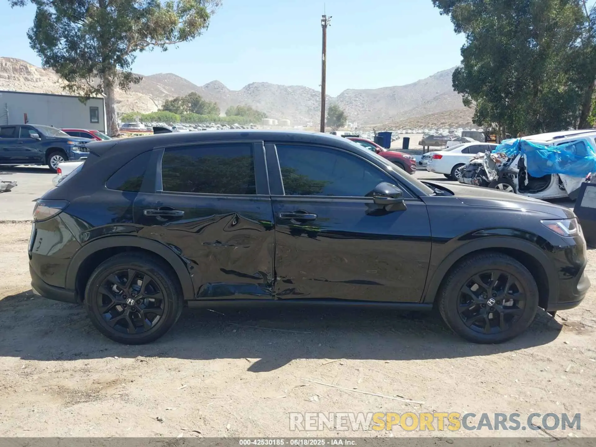 13 fotografías del automóvil dañado 3CZRZ1H50RM712760 HONDA HR-V 2024