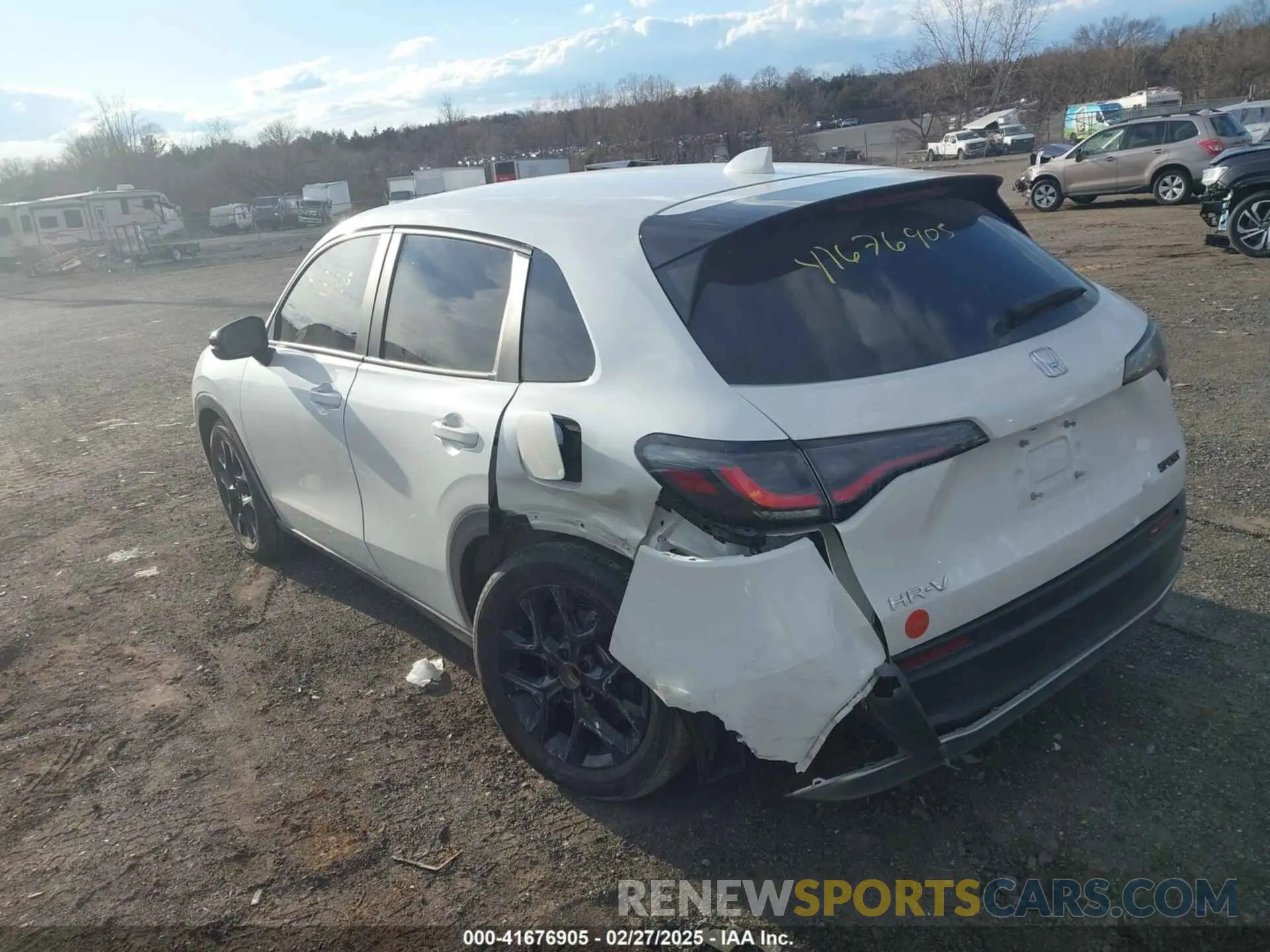 3 fotografías del automóvil dañado 3CZRZ1H50RM728277 HONDA HR-V 2024