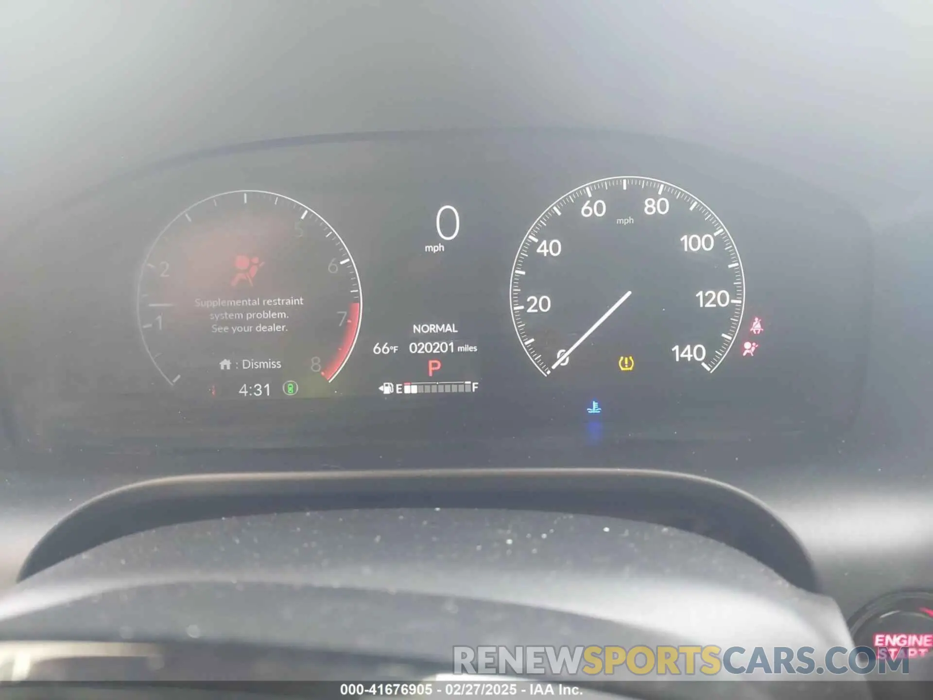 7 fotografías del automóvil dañado 3CZRZ1H50RM728277 HONDA HR-V 2024