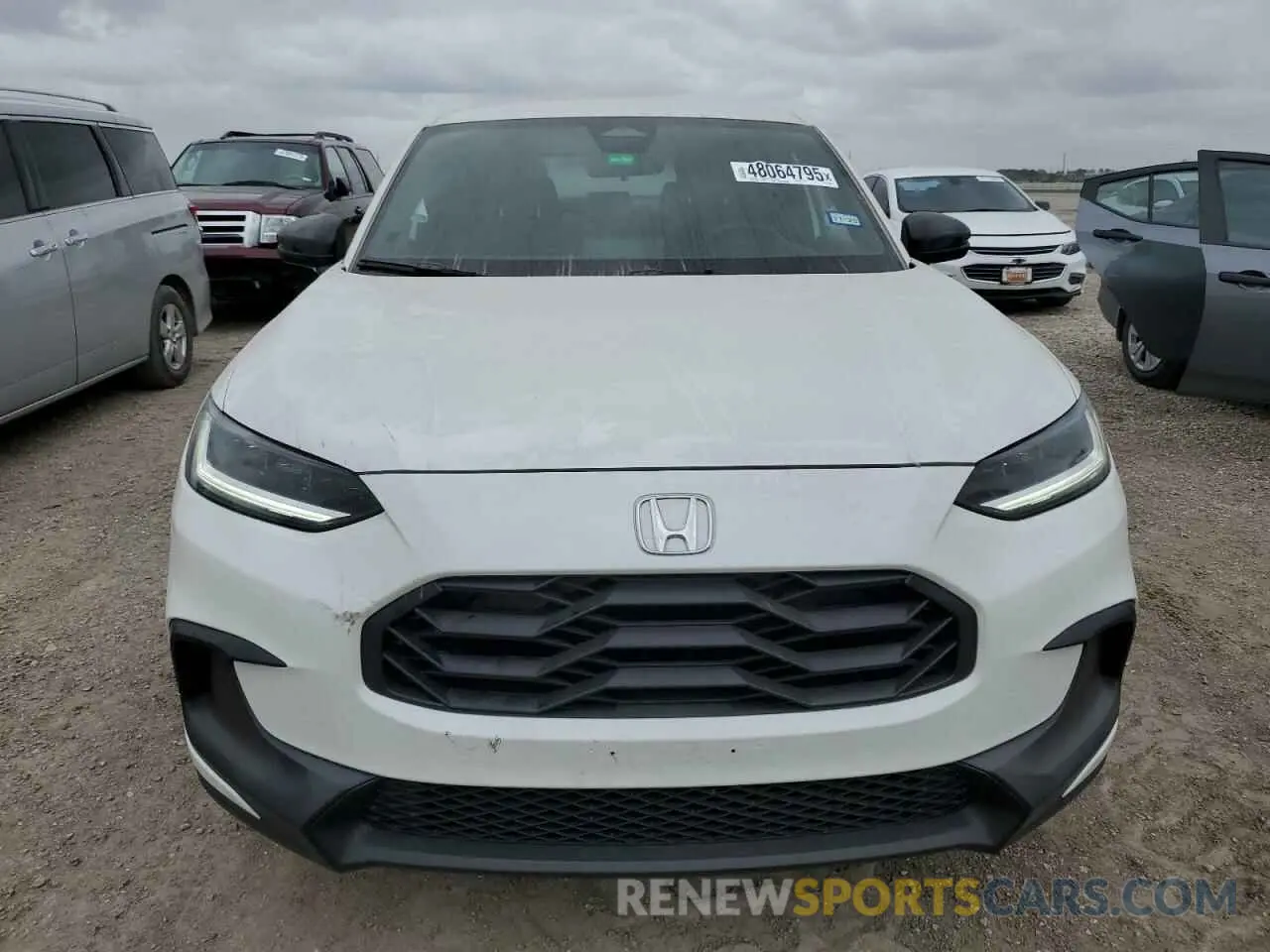 5 fotografías del automóvil dañado 3CZRZ1H50RM750330 HONDA HR-V 2024