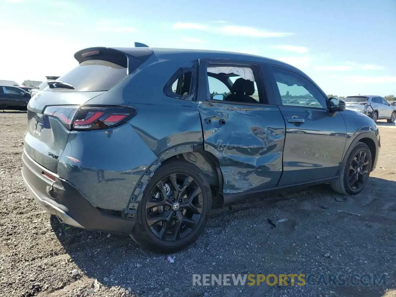 3 fotografías del automóvil dañado 3CZRZ1H50RM759447 HONDA HR-V 2024