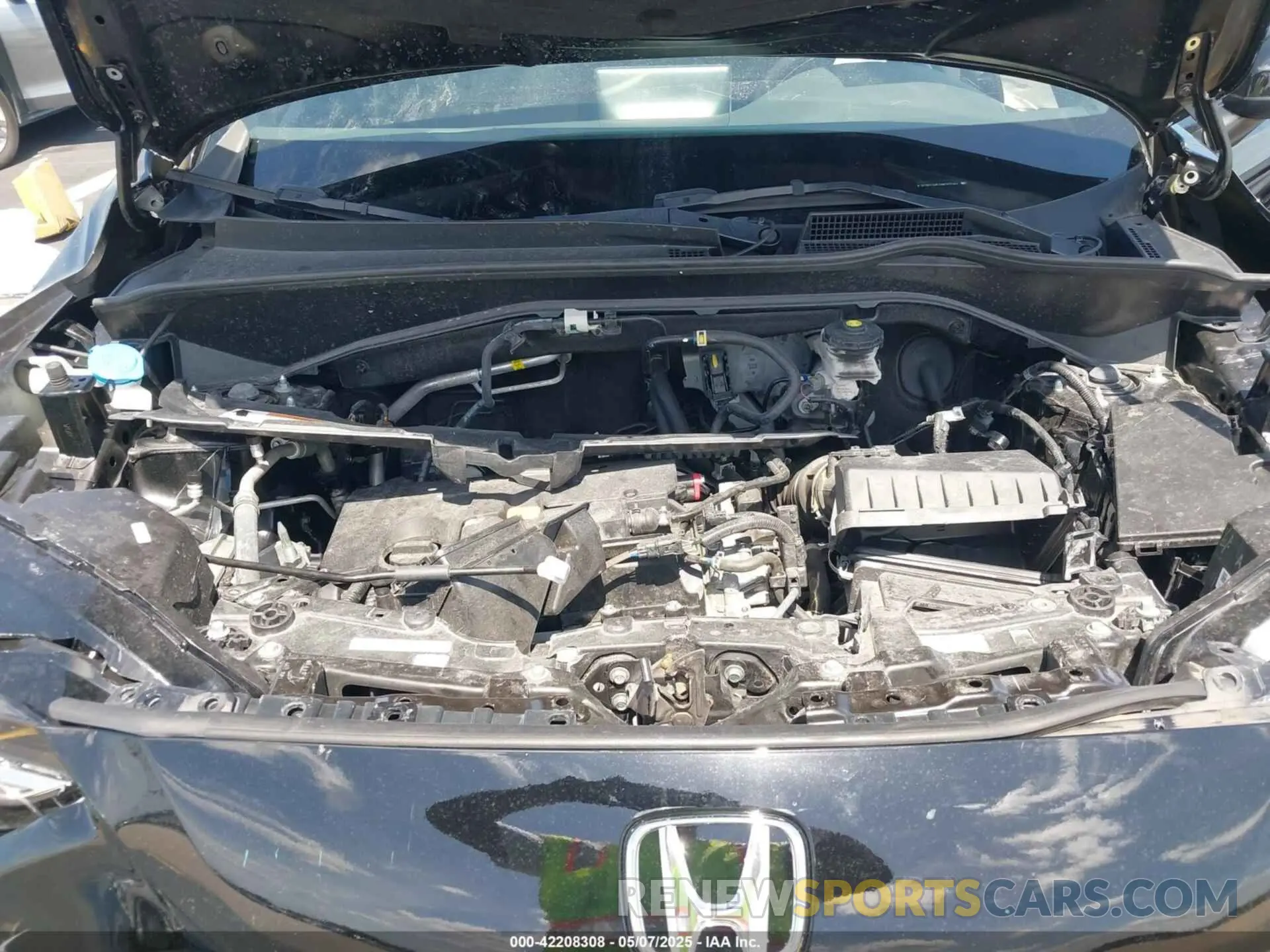 10 fotografías del automóvil dañado 3CZRZ1H51RM703162 HONDA HR-V 2024
