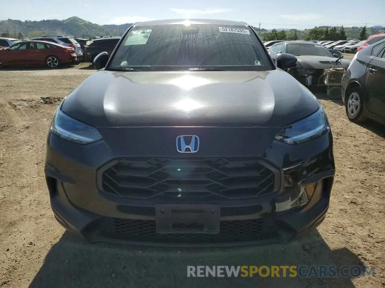 5 fotografías del automóvil dañado 3CZRZ1H51RM717160 HONDA HR-V 2024