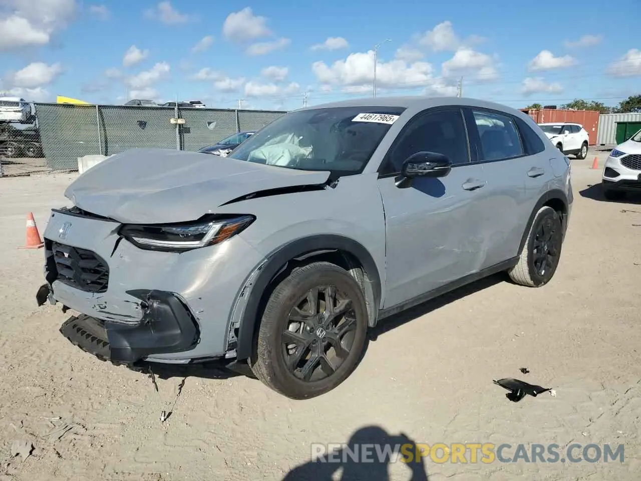 1 fotografías del automóvil dañado 3CZRZ1H51RM720625 HONDA HR-V 2024