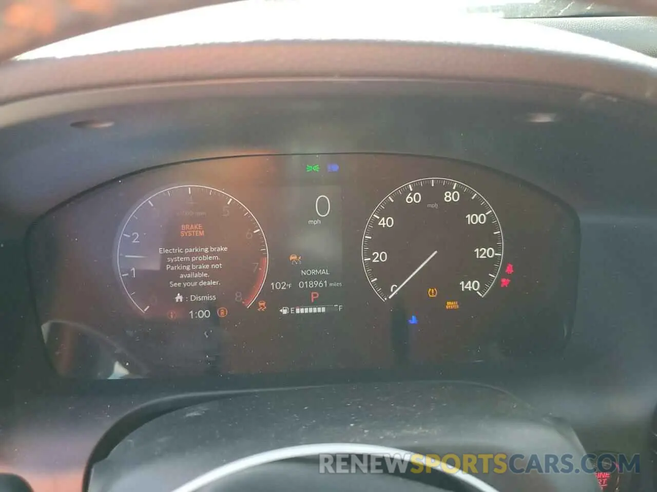 9 fotografías del automóvil dañado 3CZRZ1H51RM720625 HONDA HR-V 2024
