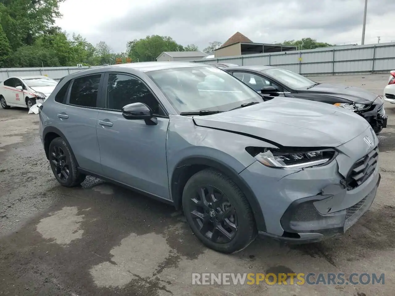 4 fotografías del automóvil dañado 3CZRZ1H51RM723489 HONDA HR-V 2024