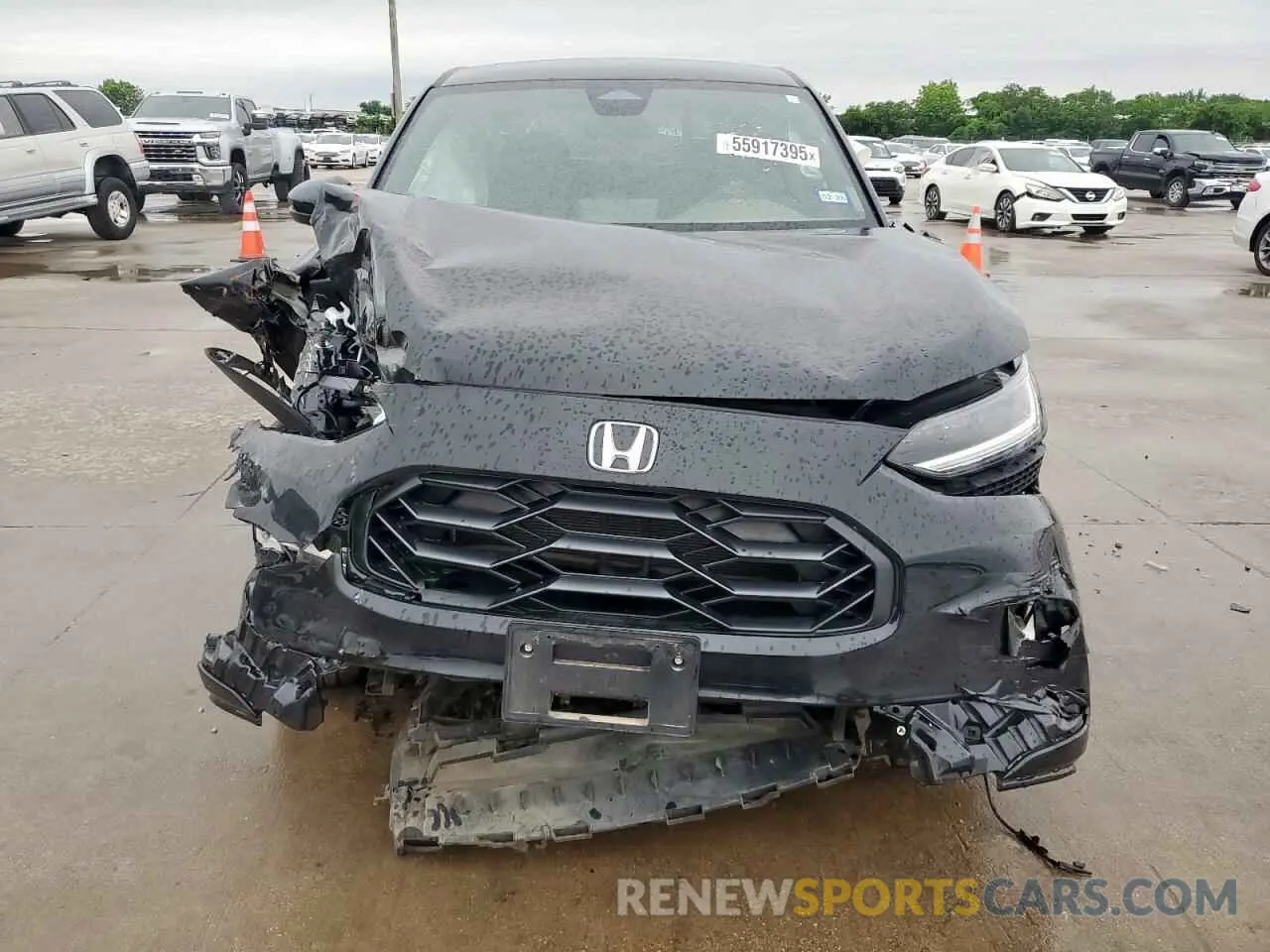 5 fotografías del automóvil dañado 3CZRZ1H51RM741197 HONDA HR-V 2024