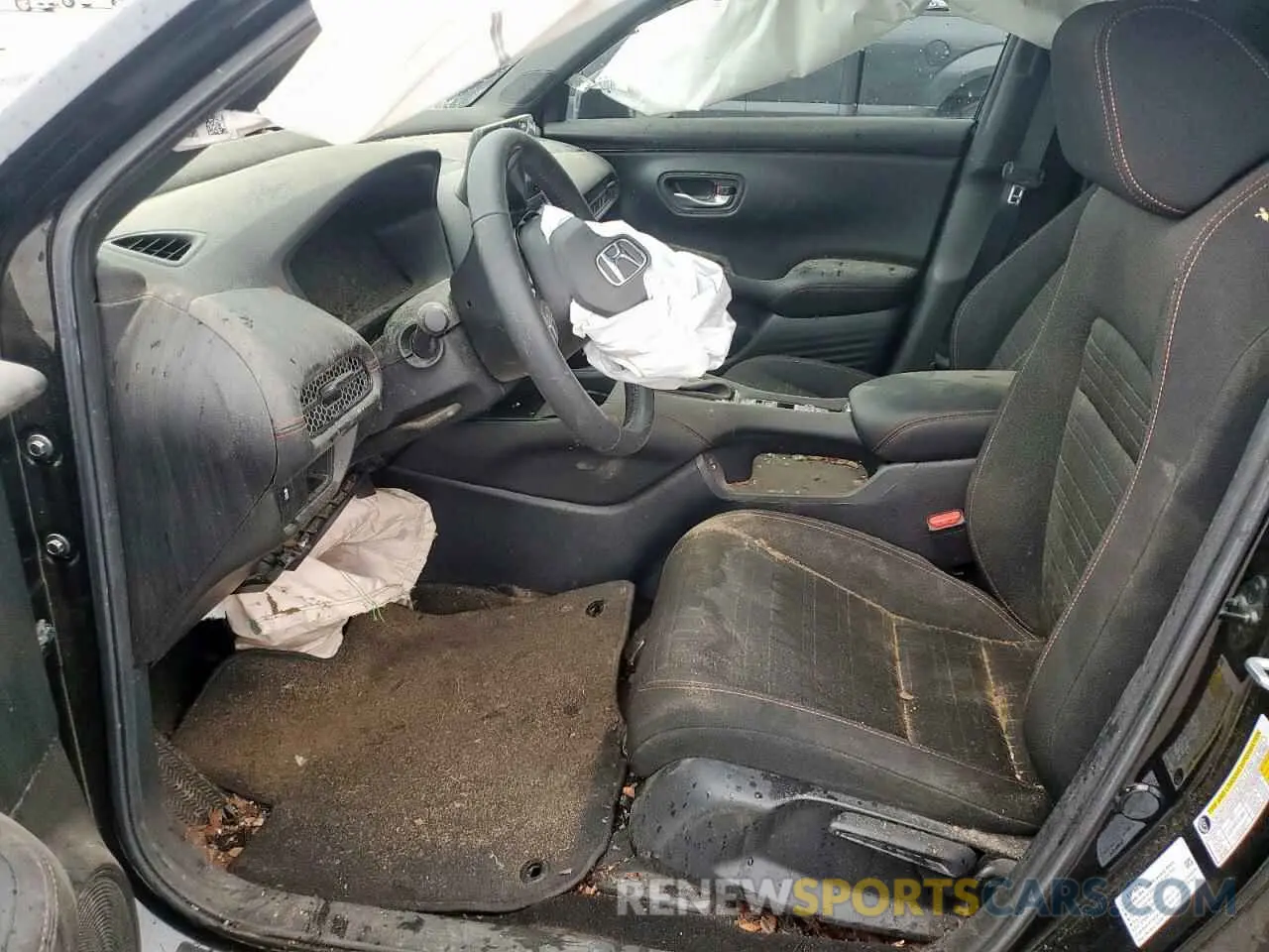 7 fotografías del automóvil dañado 3CZRZ1H51RM741197 HONDA HR-V 2024