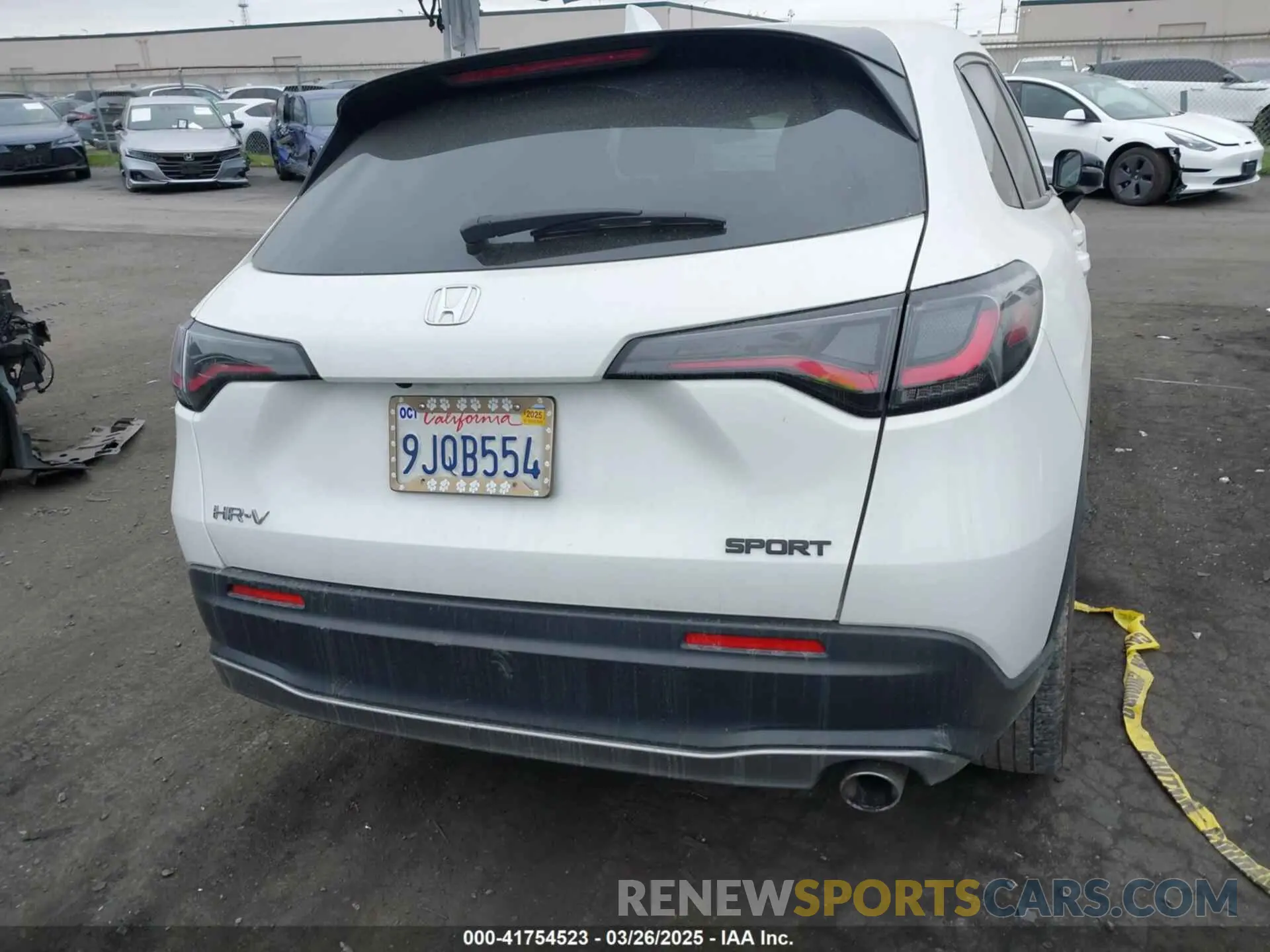 17 fotografías del automóvil dañado 3CZRZ1H52RM720391 HONDA HR-V 2024