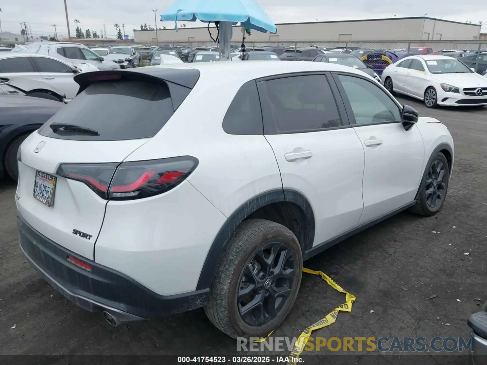 4 fotografías del automóvil dañado 3CZRZ1H52RM720391 HONDA HR-V 2024