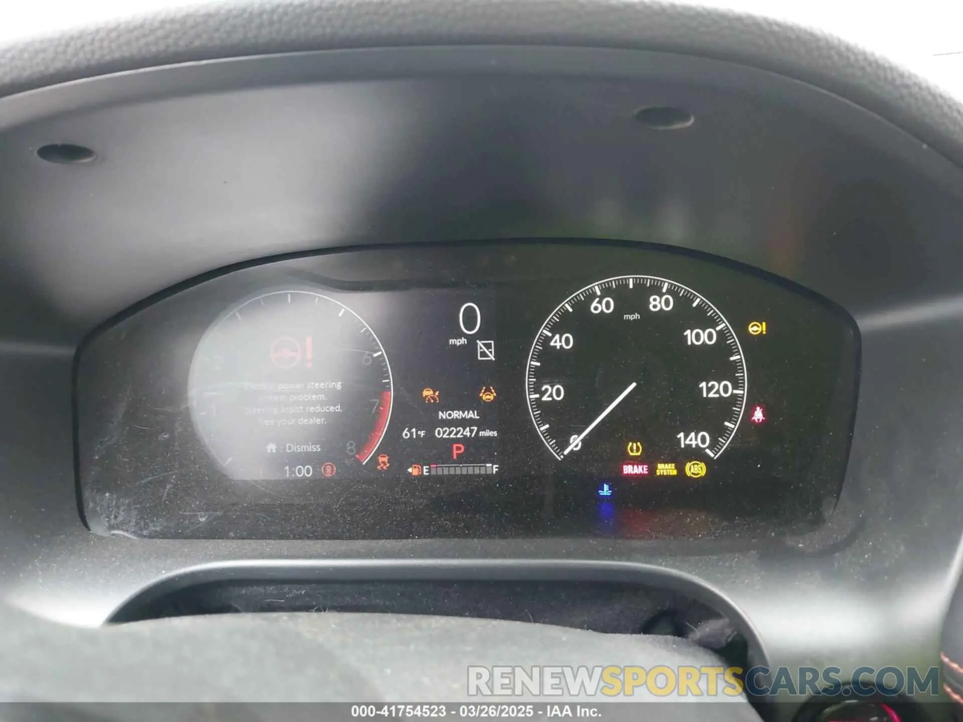 7 fotografías del automóvil dañado 3CZRZ1H52RM720391 HONDA HR-V 2024