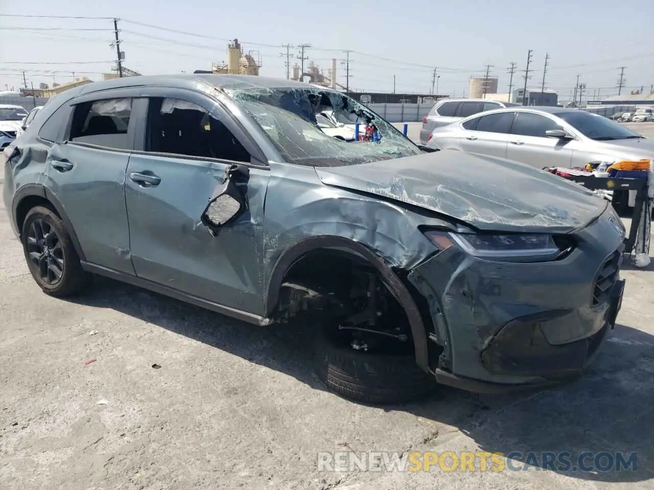 4 fotografías del automóvil dañado 3CZRZ1H52RM732105 HONDA HR-V 2024