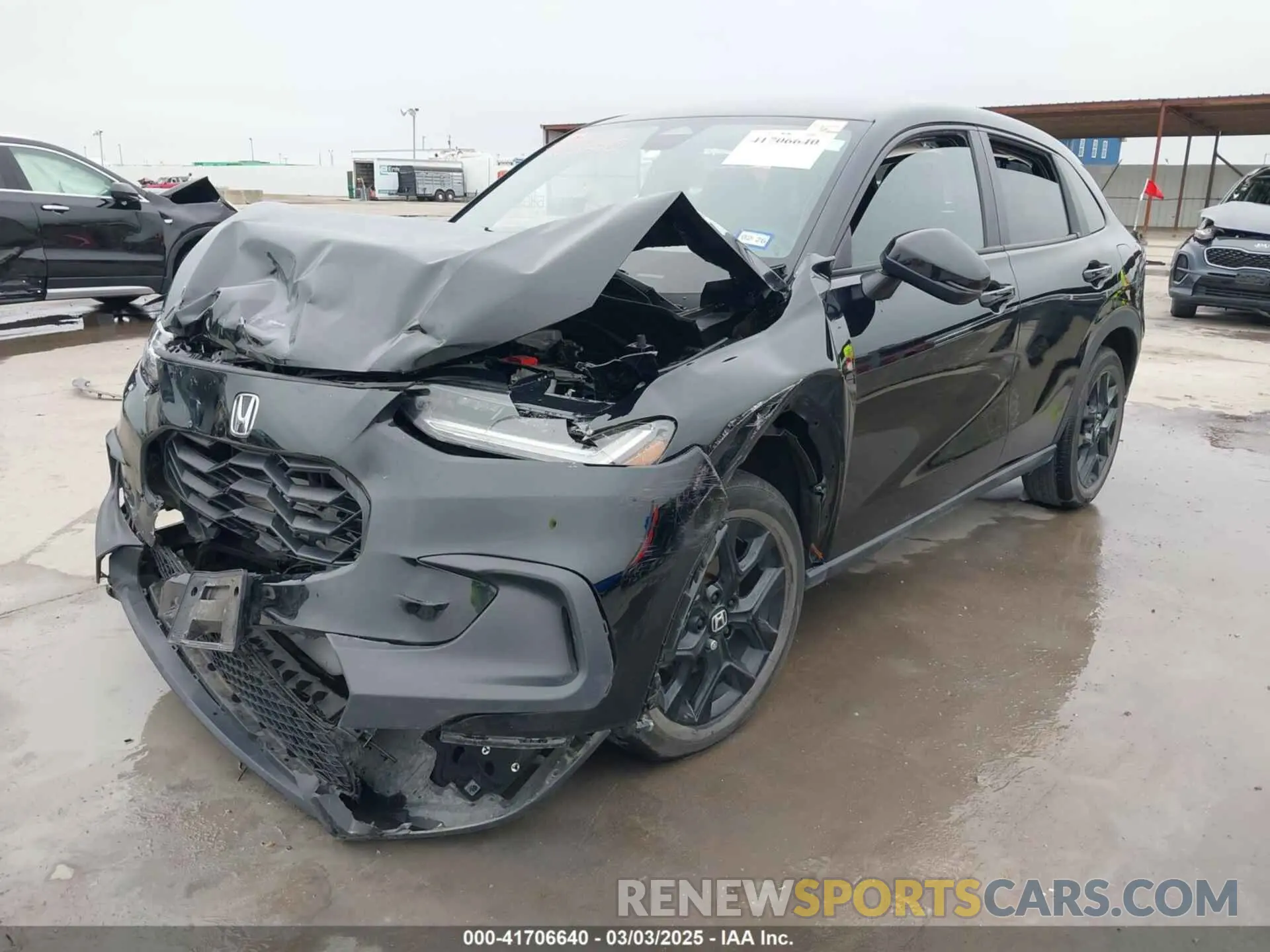 2 fotografías del automóvil dañado 3CZRZ1H52RM745677 HONDA HR-V 2024