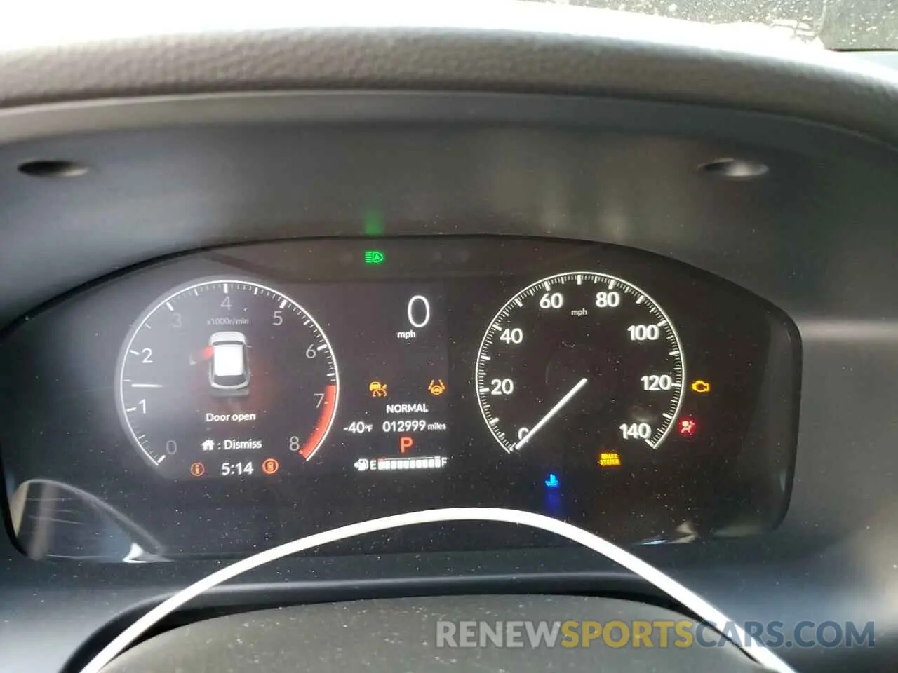 9 fotografías del automóvil dañado 3CZRZ1H52RM754153 HONDA HR-V 2024