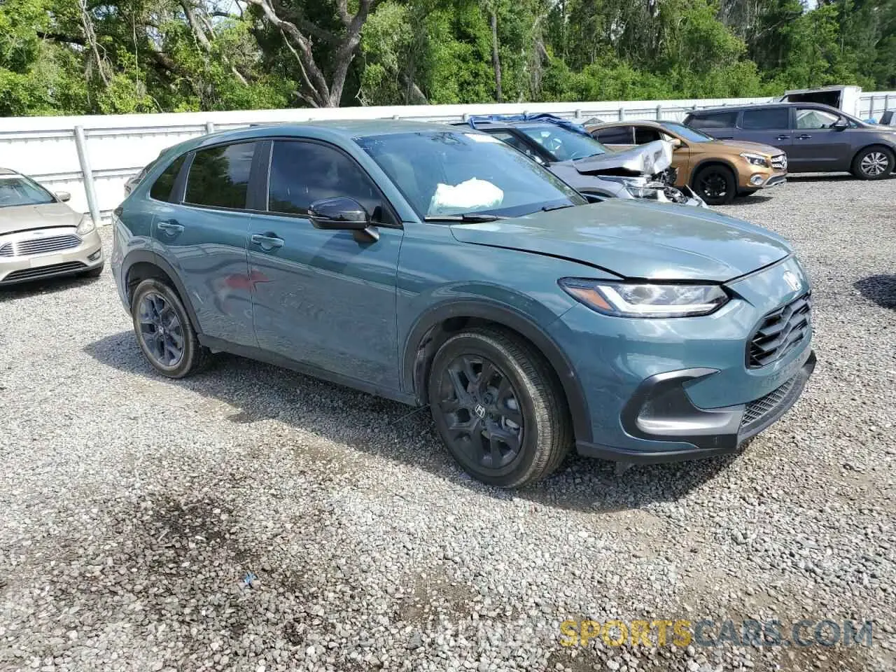 4 fotografías del automóvil dañado 3CZRZ1H53RM723624 HONDA HR-V 2024