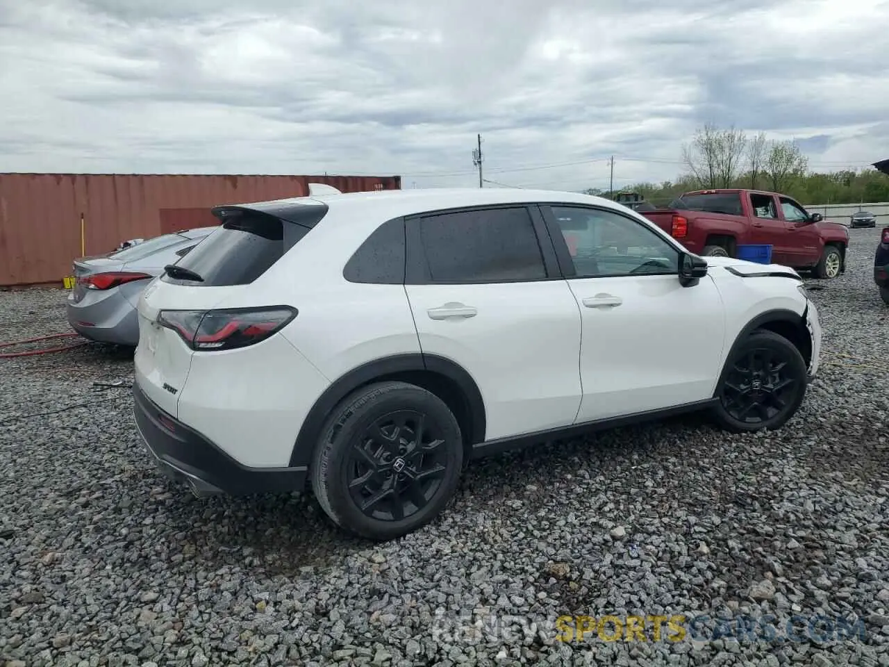 3 fotografías del automóvil dañado 3CZRZ1H54RM720506 HONDA HR-V 2024