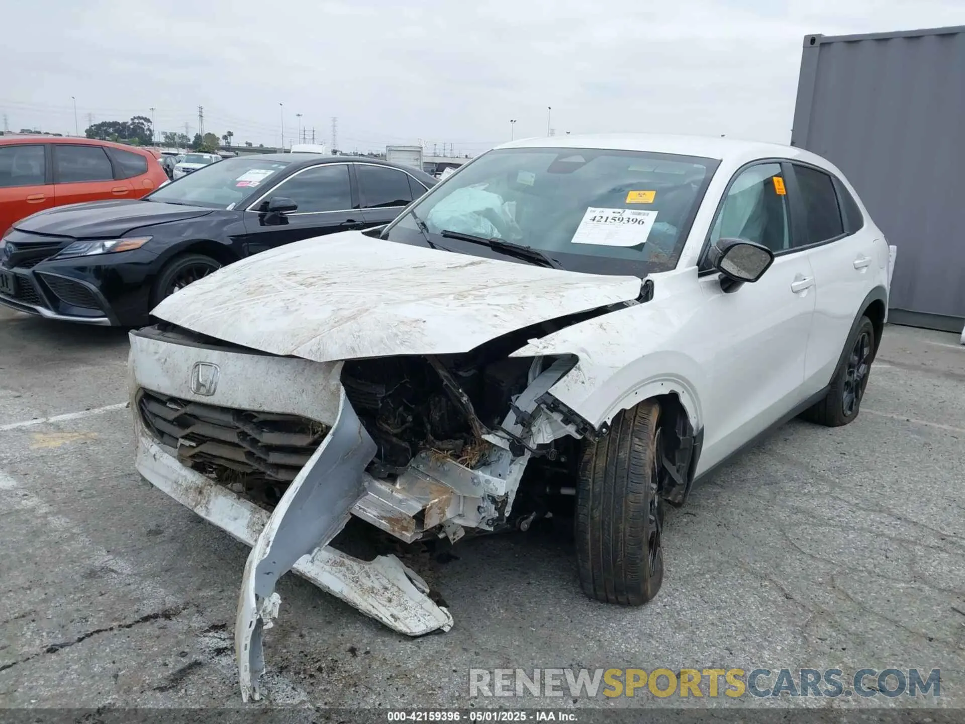 2 fotografías del automóvil dañado 3CZRZ1H54RM739296 HONDA HR-V 2024