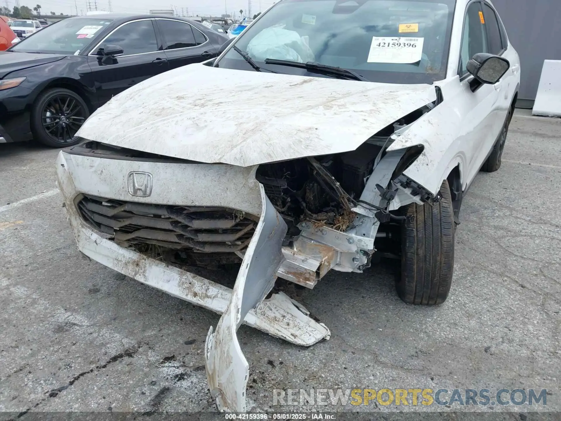 6 fotografías del automóvil dañado 3CZRZ1H54RM739296 HONDA HR-V 2024