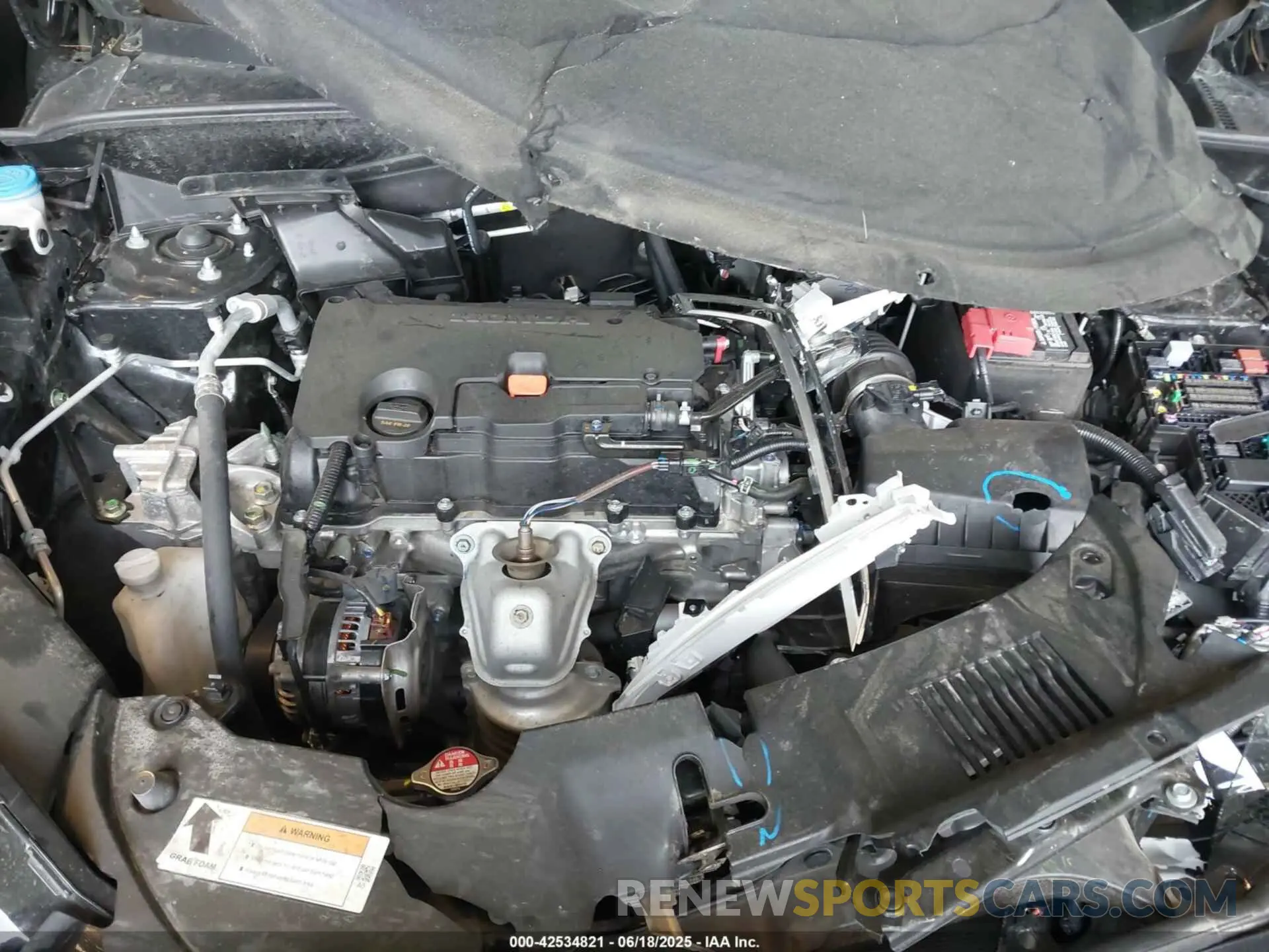 10 fotografías del automóvil dañado 3CZRZ1H54RM753389 HONDA HR-V 2024