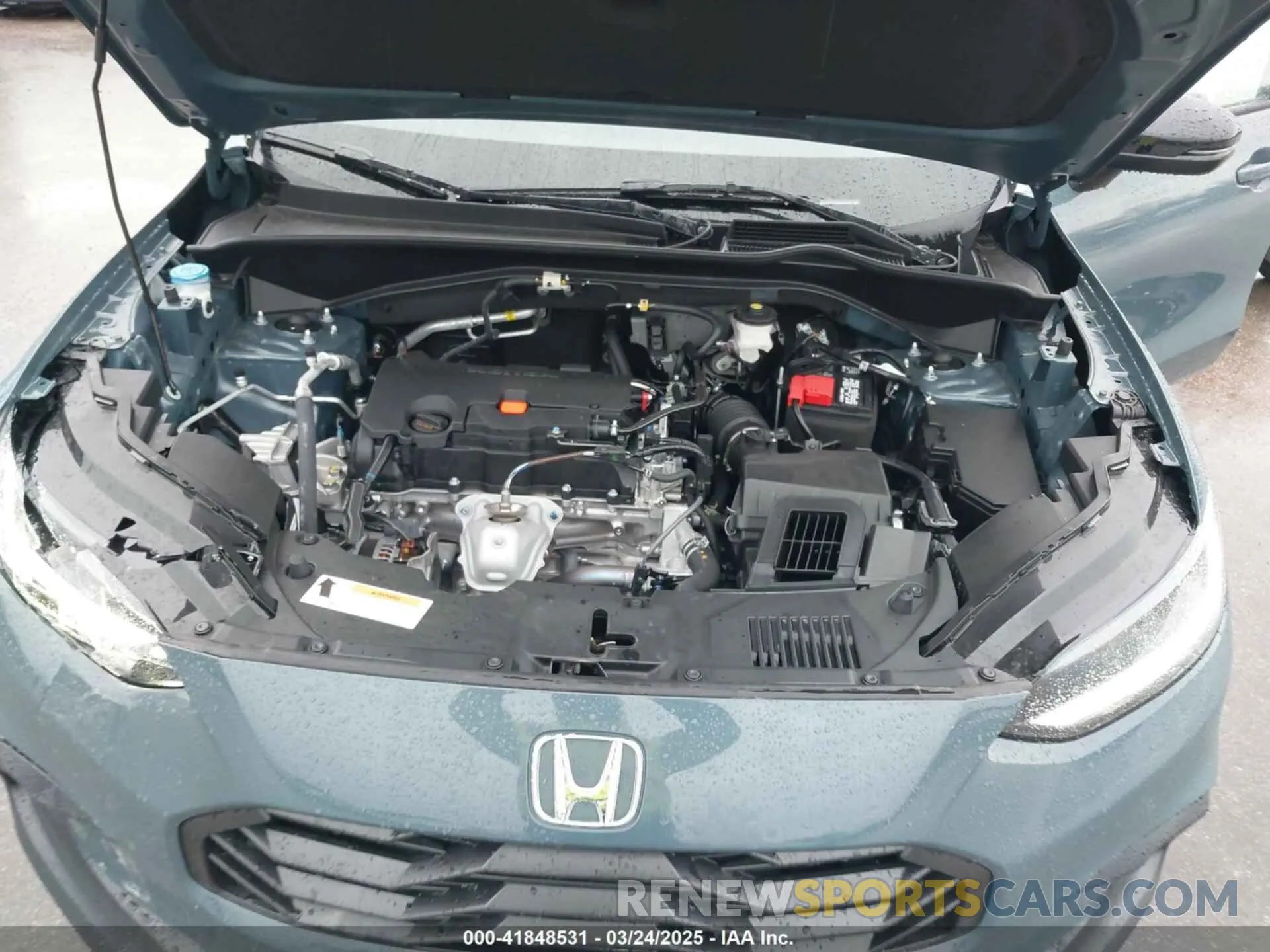10 fotografías del automóvil dañado 3CZRZ1H54RM754199 HONDA HR-V 2024