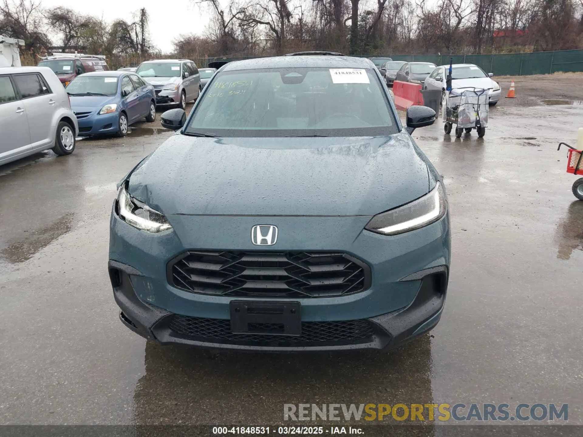 13 fotografías del automóvil dañado 3CZRZ1H54RM754199 HONDA HR-V 2024